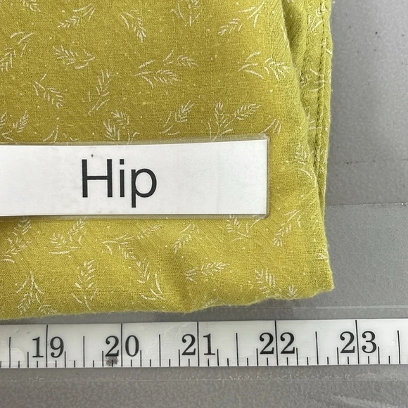 United By Blue Dress Women's X Large Yellow Floral Button Down Shirt Midi - Picture 14 of 16